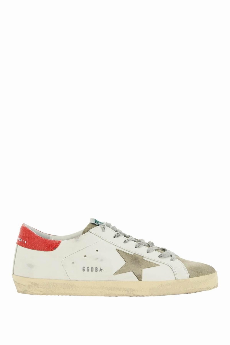 Superstar Sneakers In White,red