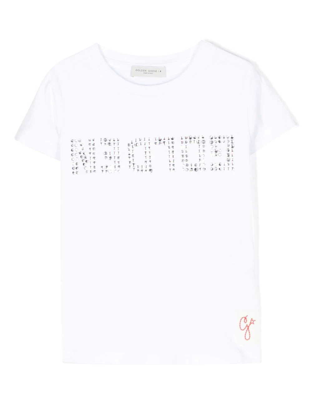 T-shirt Con Logo In White