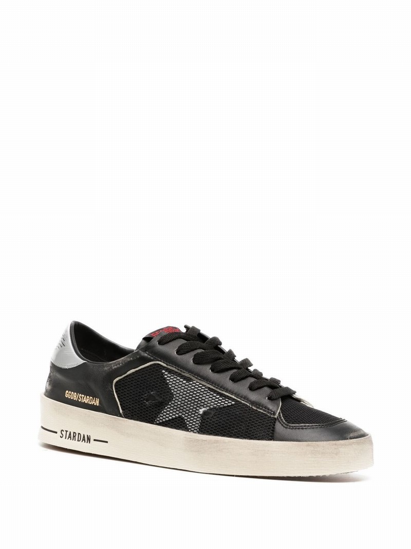 Stardan Low-top Sneakers In Black/silver