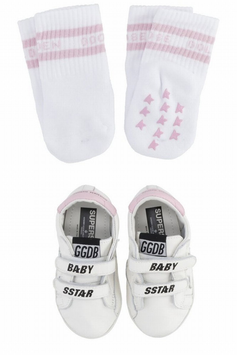 Kids Sneakers Socks Gift Set In Multi