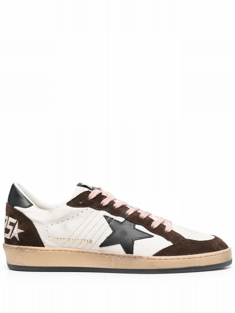 Ball-star Low-top Sneakers In Braun