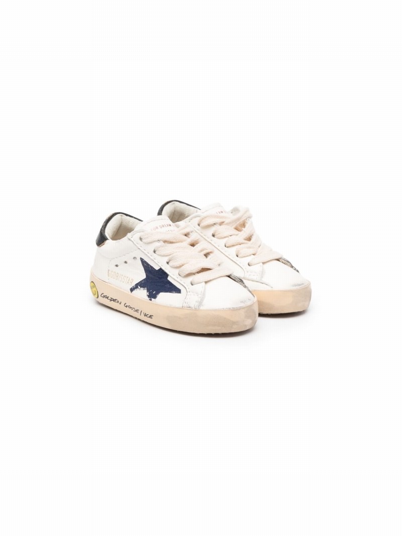 Babies' Super-star Junior Sneakers In White