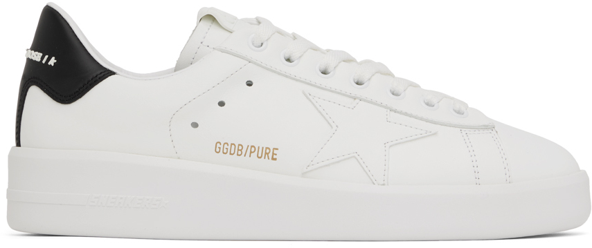 White & Black Purestar Sneakers