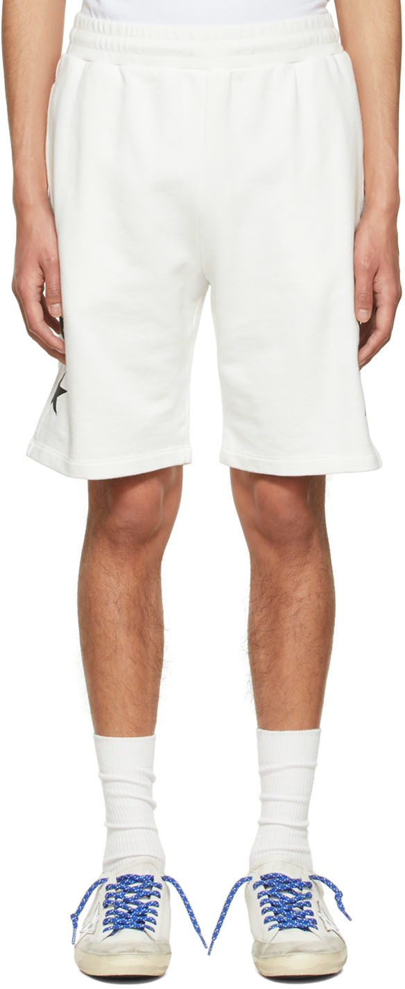 White Cotton Shorts