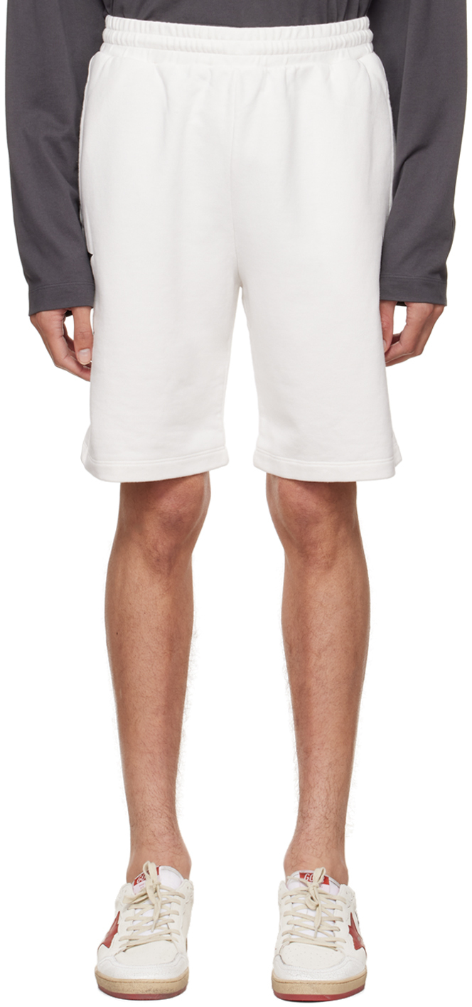 White Diego Star Shorts