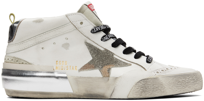 White Mid Star Classic Sneakers